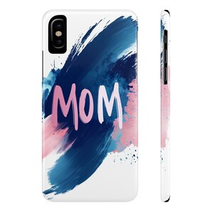 Stylish Mom Phone Case, Custom Phone Cover, Gift for Mom, Trendy Smartphone Case, Mother&#39;s Day Gift