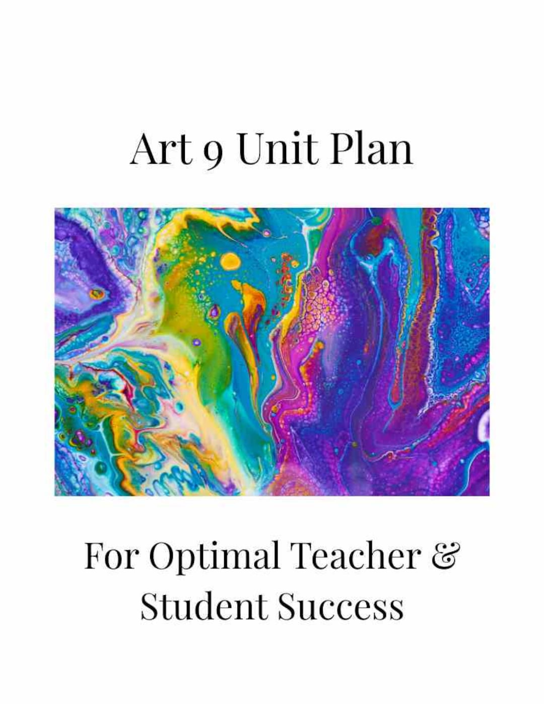 Art Full Year Unit Plan- Art Teacher- Grade 9 Curriculum- Planning ...