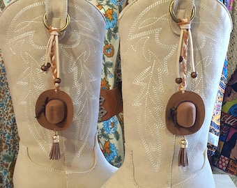 Adornos para botas de vaquero hechos a mano: adornos para botas vaqueras