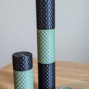Modular Screw-Together Storage Tube – 3D Printable (STL) Expandable Design image 4