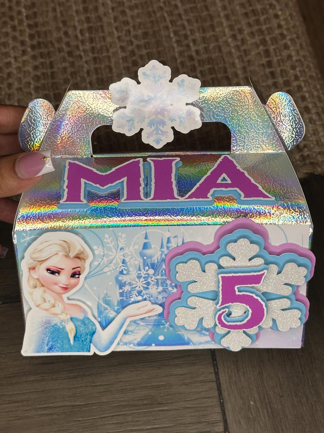 Elsa Treat Boxes, Elsa Party Favors, Frozen Favor Boxes - Etsy