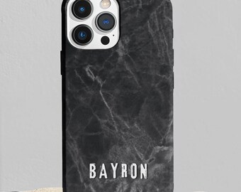 Personalized Case with Name, custom case for iphone 15 pro max, iphone case mens, monogram case, gift for dad, gift for man birthday, iphone