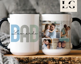 Personalized mug, Father's Day gift, mug with personalized photos, mug, gift for mom, personalized gift, gifts for her,Father's Day mug