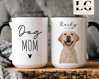 Custom dog Mug,mom dog,Cute dog Coffee Mug,Personalized dog mug,Pet Lover Gift,Gift for mom dog Lovers,dogThemed Gift,Boho dog Mug,happy day