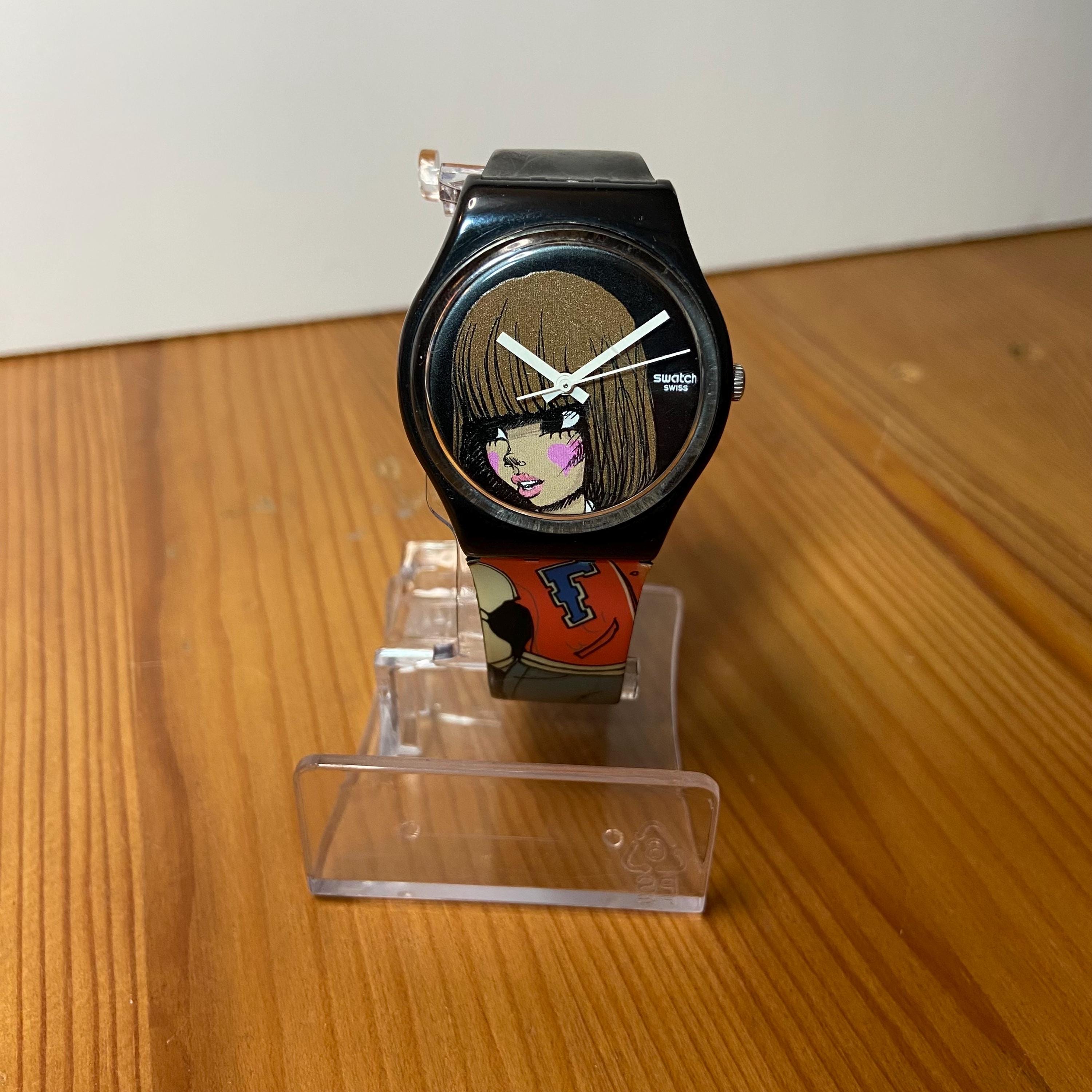 Swatch スウォッチ　アーティストコレクション 6本セット ケース付き SWATCH アーティストモデル アクリルケース入り6本セット スウォッチ