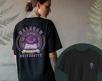 World of Warcraft Kirin Tor Dalaran University style soft touch T Shirt | WoW fan gift merch for geeky gamers