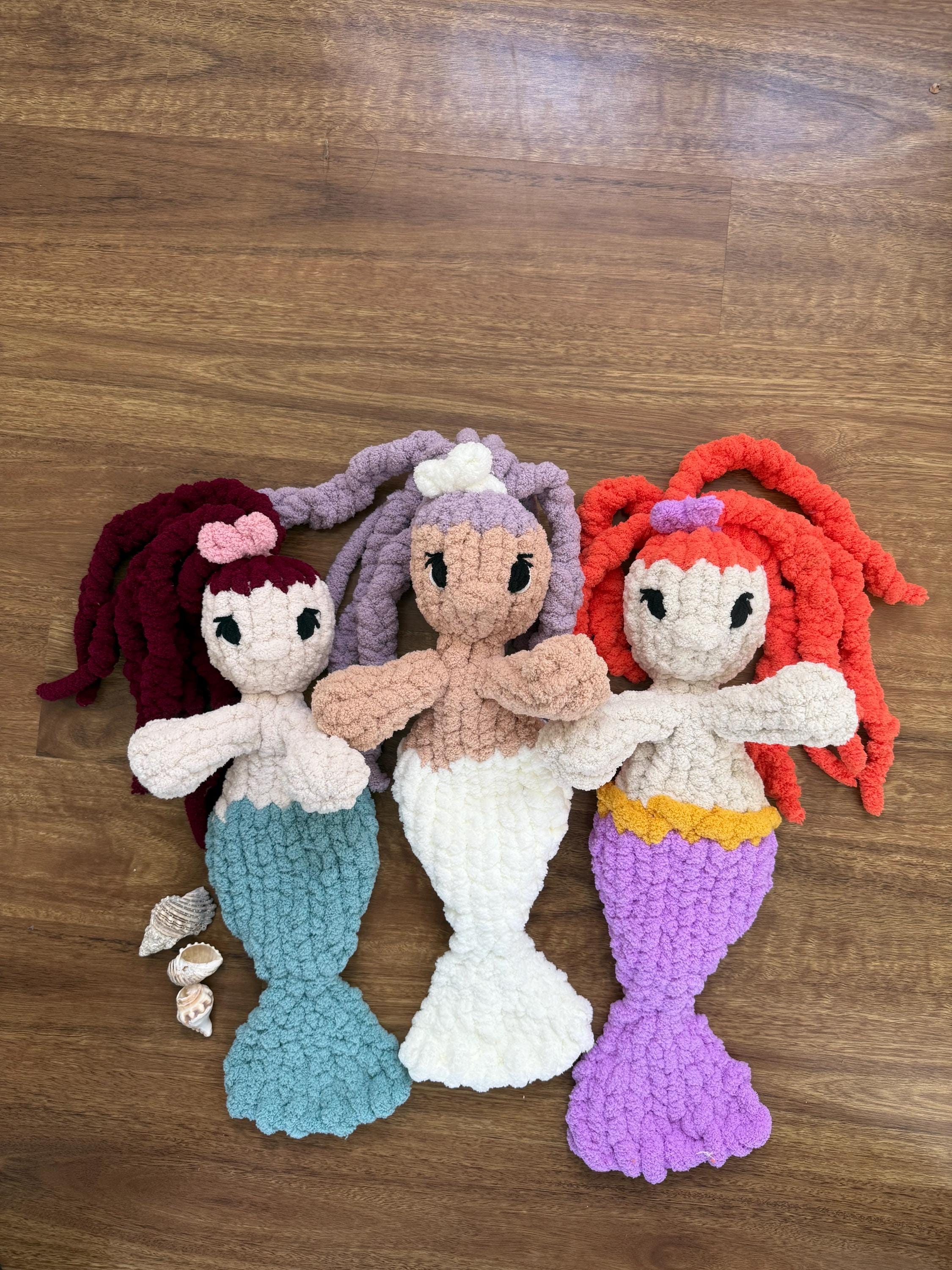 Marina the Mermaid Video Tutorial/ Hand Knit Pattern. Learn How to