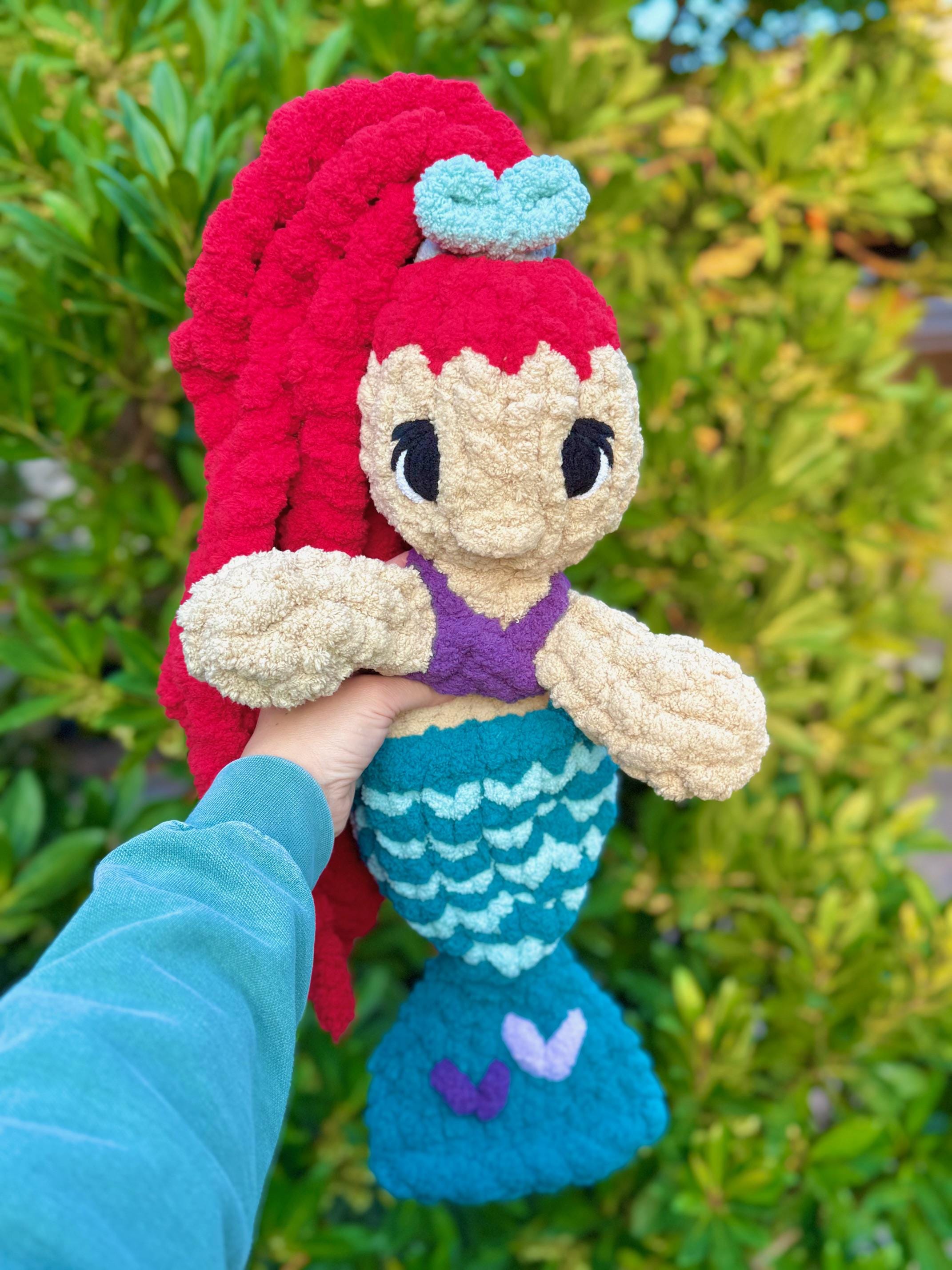 Marina the Mermaid Video Tutorial/ Hand Knit Pattern. Learn How to