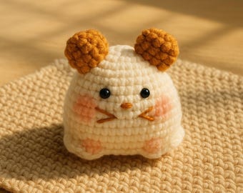 Crochet Mouse Keychain Pattern: Amigurumi Animal (PDF Download