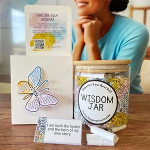 Inner Child Healing Affirmation Jar, 101 positieve citaten om kinderwonden en trauma uit het verleden te helpen genezen Opdringerige gedachten Emotionele regulatie