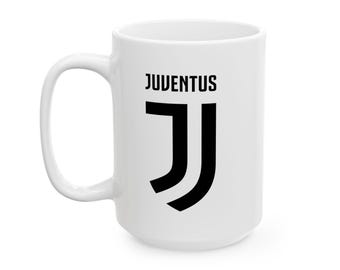 Juventus Soccer Mug: 15oz Ceramic Coffee Cup, Football Fan Gift