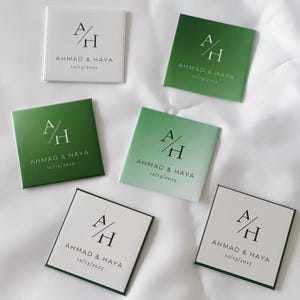 Personalized Photo Magnets | Square Fridge Magnet with Your Own Picture | Custom Gift | Family, Wedding, Holiday, Baby