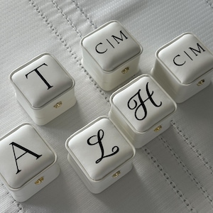 Personalized ring box wedding | engagement | wedding jewelry box | ring box | ring box | engagement ring box | crown ring box