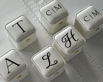 Personalized ring box wedding | engagement | wedding jewelry box | ring box | ring box | engagement ring box | crown ring box