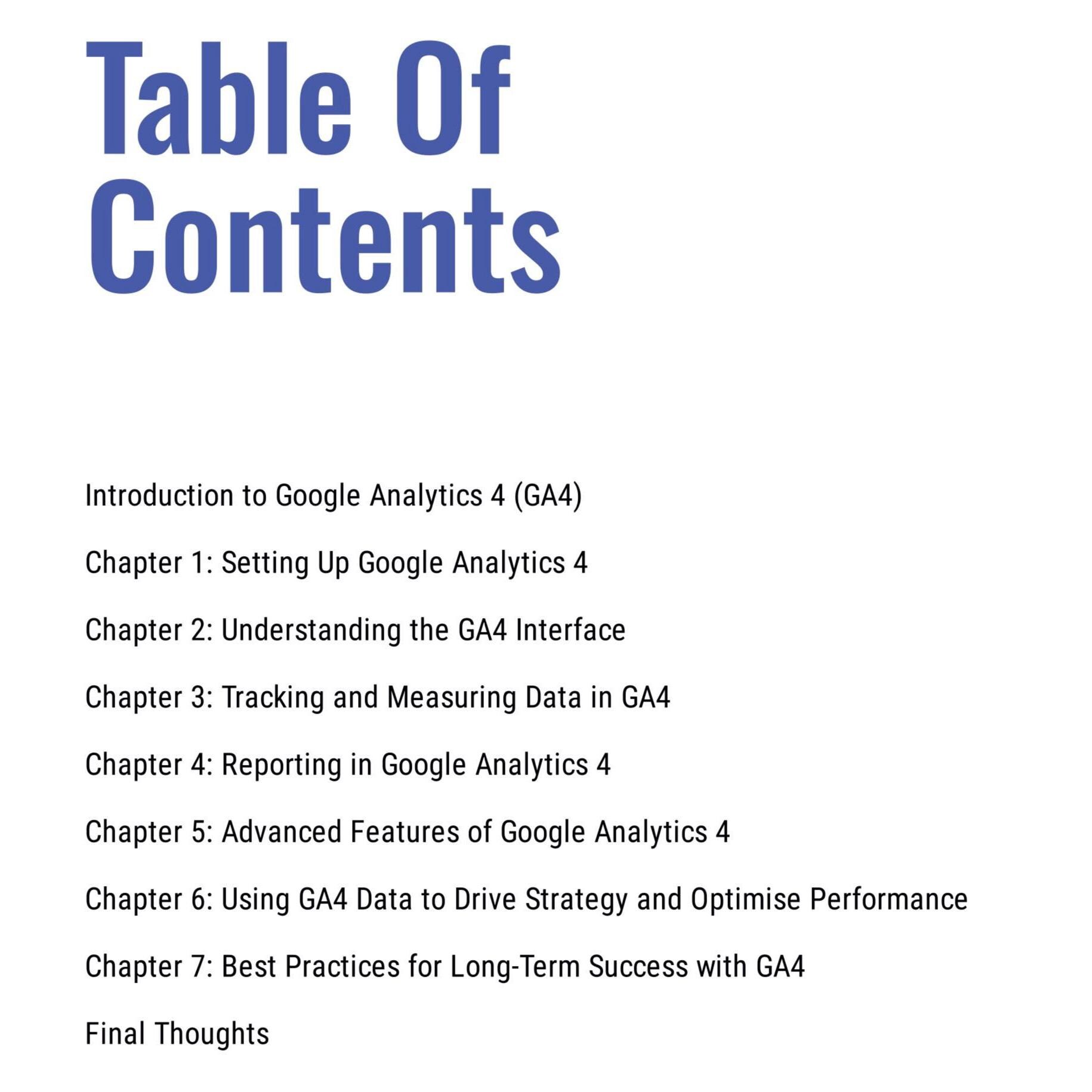 Mastering Google Analytics 4: A Comprehensive Guide to Data-driven ...