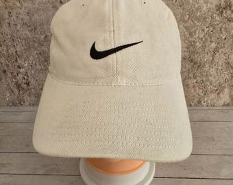 Vintage Nike 00s 90s Beige Cap One Size - Etsy