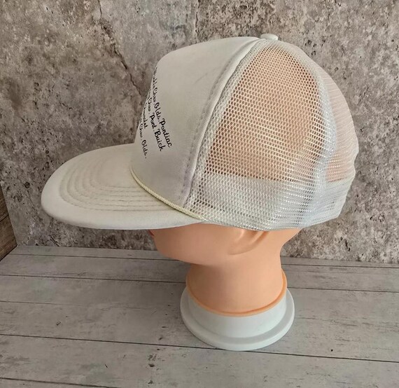 Vintage Ohio GM Chevy Dealers Teamwork & Technology Trucker Mesh Adjustable Hat View 2