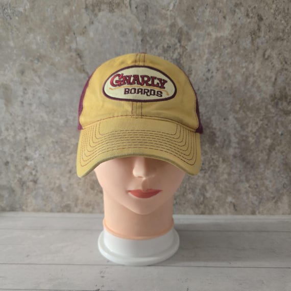 Vintage Gnarly Boards Adjustable Snapback Hat