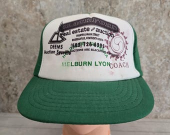 Vintage Blackford Real Estate & Auction Russellville Kentucky Full Foam Hat