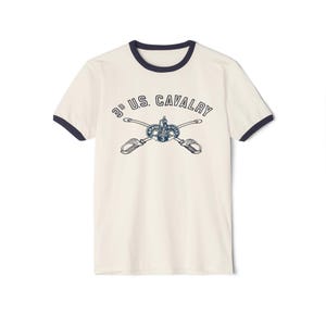 Brave Rifles vintage ringer t-shirt