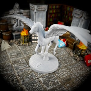 Pegasus - D&D Miniatures - DnD Minis, Dungeons and Dragons, Pathfinder, and Role Playing Games
