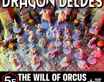 Dragon Delves - The Will of Orcus - 31pc - D&D Miniatures - DnD Minis, Dungeons and Dragons, Pathfinder, and Role Playing Games