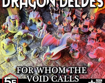 Dragon Delves - For Whom the Void Calls - 27pc - D&D Miniatures - DnD Minis, Dungeons and Dragons, Pathfinder, and Role Playing Games