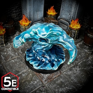 Water Elemental - D&D Miniatures - DnD Minis, Dungeons and Dragons, Pathfinder, and Role Playing Games