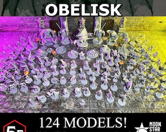 Phandelver and Below: The Shattered Obelisk - 124pc - CHAPTERS 1-4 - COMPLETE - D&D Miniatures - DnD Minis, Dungeons and Dragons, Pathfinder