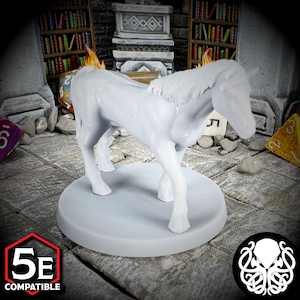 Horse - D&D / Cthulhu Miniatures - DnD Minis, Dungeons and Dragons, Pathfinder, and Role Playing Games