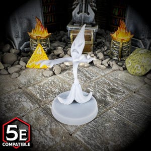 Animated Broom of Attack - D&D Miniatures - DnD Minis, Dungeons and Dragons, Pathfinder, and Role Playing Games