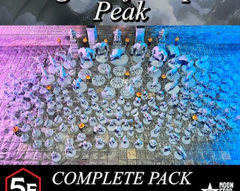 Dragons of Icespire Peak - 161 pc - COMPLETE - D&D Miniatures - DnD Minis, Dungeons and Dragons, Pathfinder, Role Playing Games