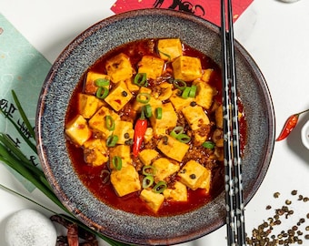 Mapo Tofu Box – Kryddig kinesisk recept med tofu och nötfärs | Hantverksmässigt kinesiskt matlagningskit
