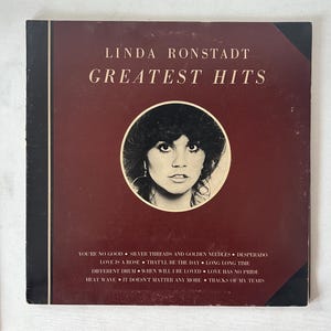 Linda Ronstadt - Greatest Hits - Vinyl Record LP - 70s Classic Rock Original