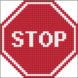 Puede incluir: Una se&ntilde;al de stop octogonal roja con borde blanco y la palabra "STOP" en letras blancas.