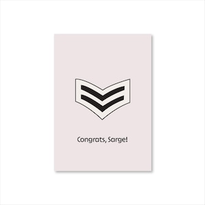 Gefeliciteerd, sergeant! Bevordering tot politiebrigadier