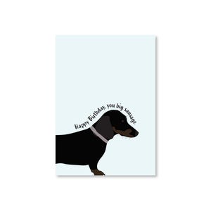 Happy Birthday, Sausage Sausage (Geburtstagskarte)