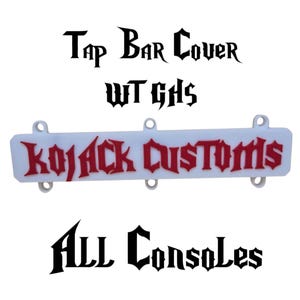 Guitar Hero Tap/Slider Bar Replacement Cover (World Tour, GH5, Metallica) – Personalised & Custom Colours Available