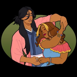 Winx Club Sticker - Pride Series, Flora and Helia