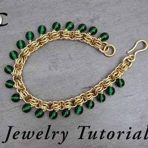 Beaded Dubious Bracelet Jewelry Tutorial image 1