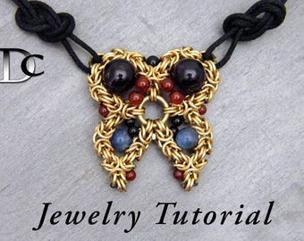 Kralen vlinder hanger sieraden tutorial