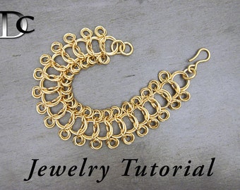 Flower Petal Bracelet Jewelry Tutorial