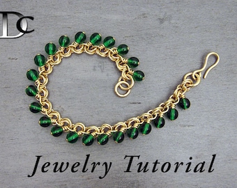 Tutoriel de bijoux de bracelet de fleurs perlées