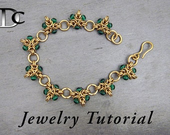 Beaded Tripoli Bracelet Jewelry Tutorial