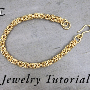 Byzantine Bracelet Jewelry Tutorial