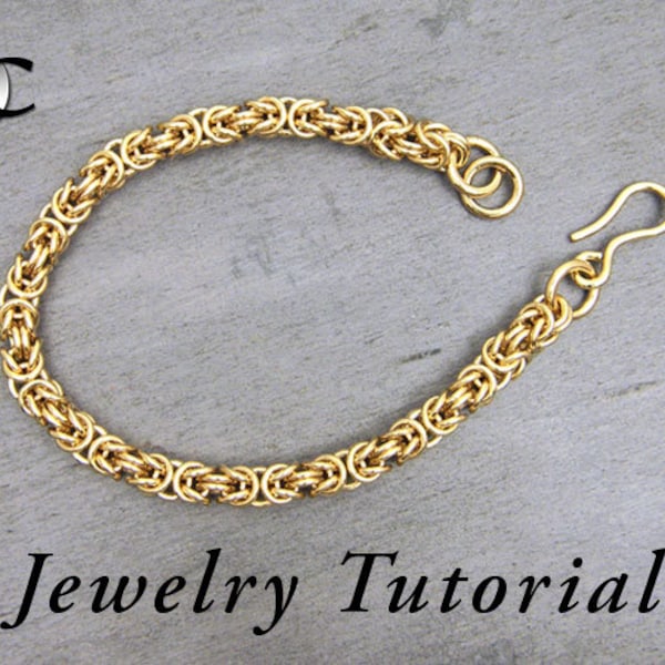 Byzantine Bracelet Jewelry Tutorial