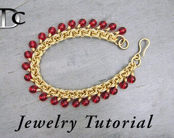 Beaded Mobius Bracelet Jewelry Tutorial