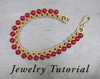 Beaded Double Bracelet Jewelry Tutorial