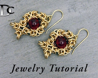 Beaded Fish Earrings Jewelry Tutorial