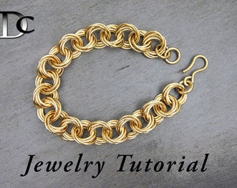 Five-ring Mobius Bracelet Jewelry Tutorial